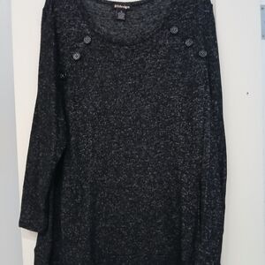 Women's Black Jersey Top